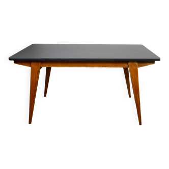 Wooden table feet vintage compass
