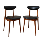 Pair of Licorne chairs by Baumann
