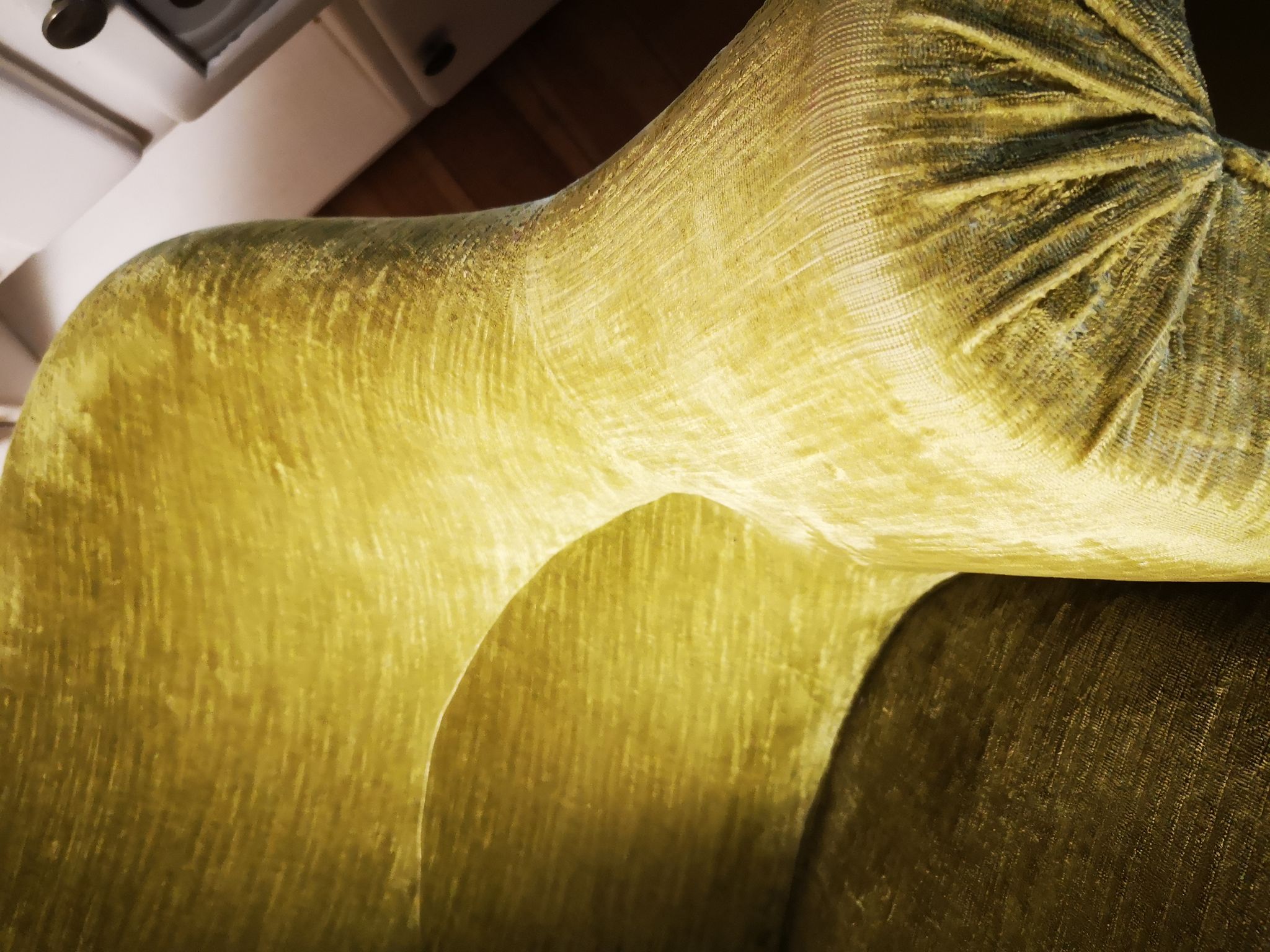 Pair of original tapestry velvet toad armchairs