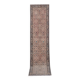 Vintage Turkish hallway rug 97x417 cm