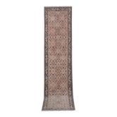 Vintage Turkish hallway rug 97x417 cm