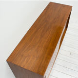 1960s Danish Walnut Sideboard/Record Cabinet by Poul Hundevad