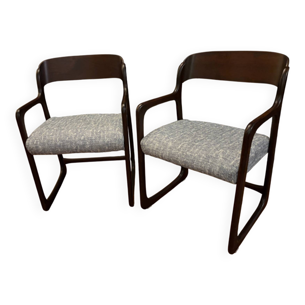 Ensemble de chaises traîneau Baumann