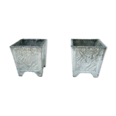 Pair of new art garden pot