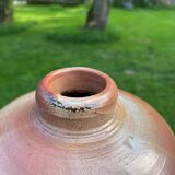 Set of 3 brown terracotta basins