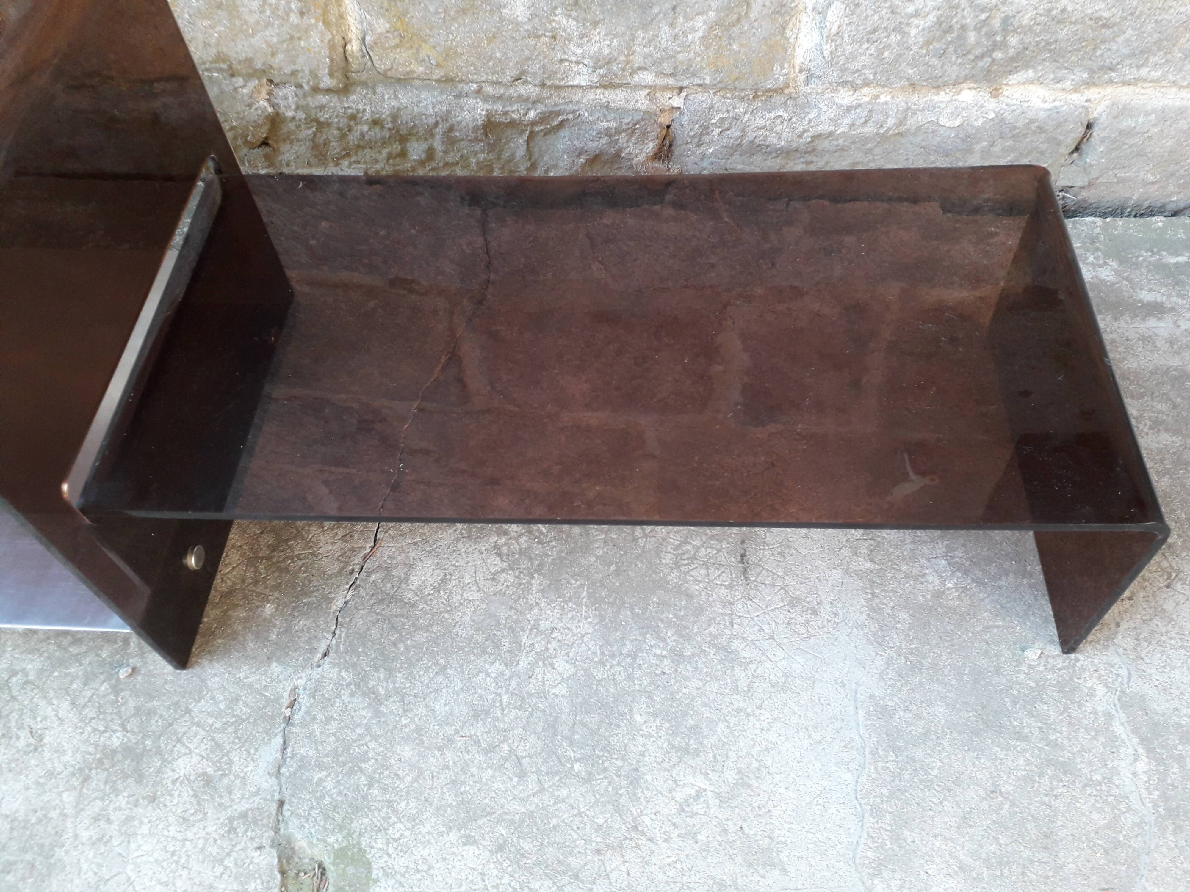 Vintage Plexiglas coffee table