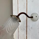Art Deco tulip sconce