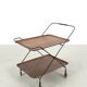 Teak and string cart by Jie Gantofta for Paul Nagel