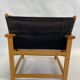 Vintage Safari Chair 1980s Hyllinge Møbler Denmark