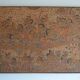 Large traditional Balinese painting on Kamasan Wayang vintage fabric.