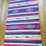 Kelim Collection cotton rug made in India, 20th century