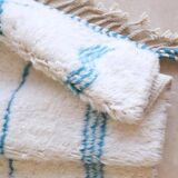 Blue Berber Rug - 280 x 214 cm