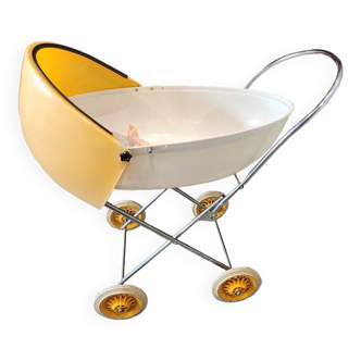 Vintage pram for doll