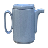 Théière ancienne en céramique moucheté