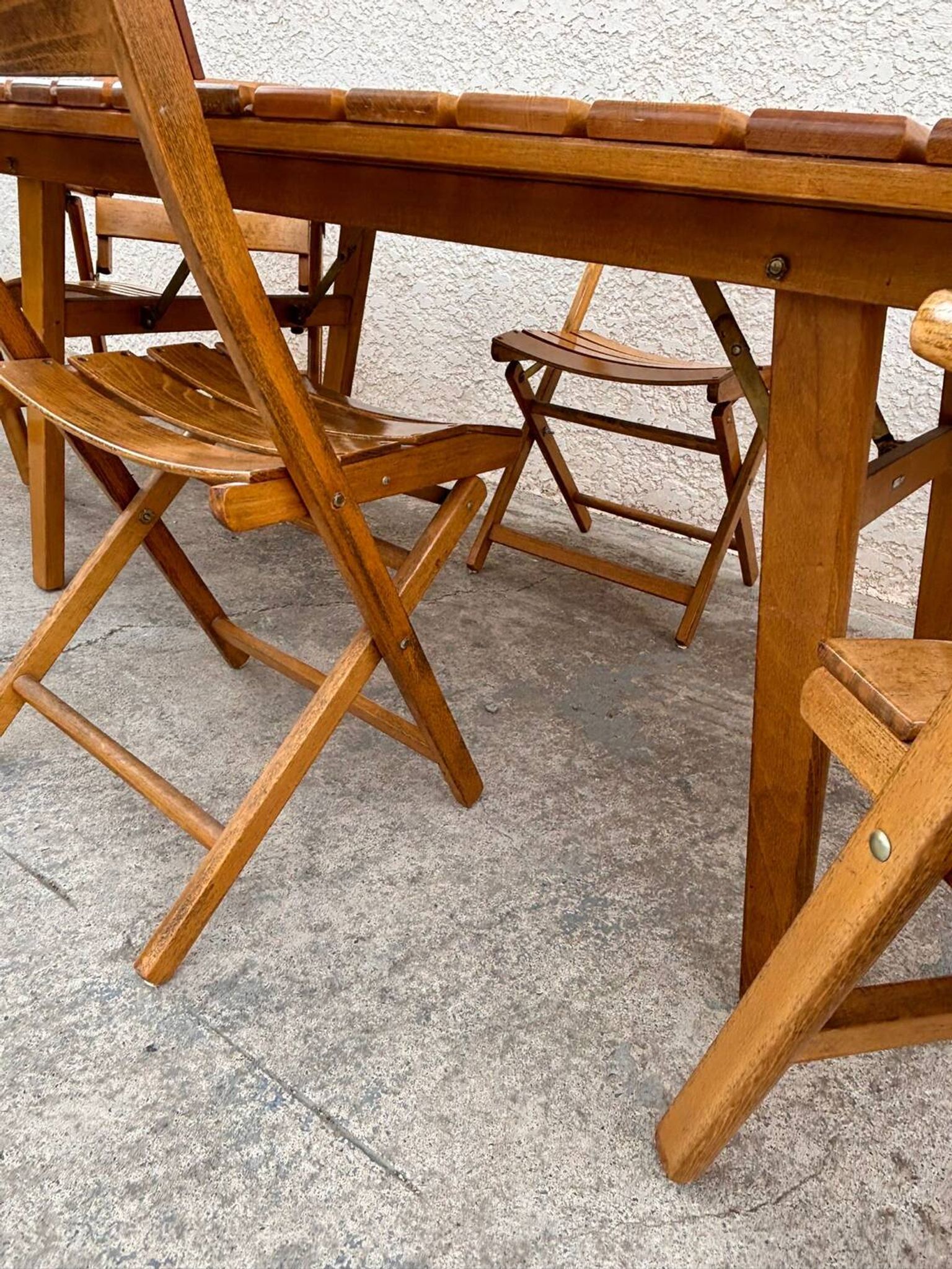 Salon de jardin sodibois en bois ( orme )