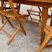 Salon de jardin sodibois en bois ( orme )