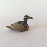 Vintage stoneware duck
