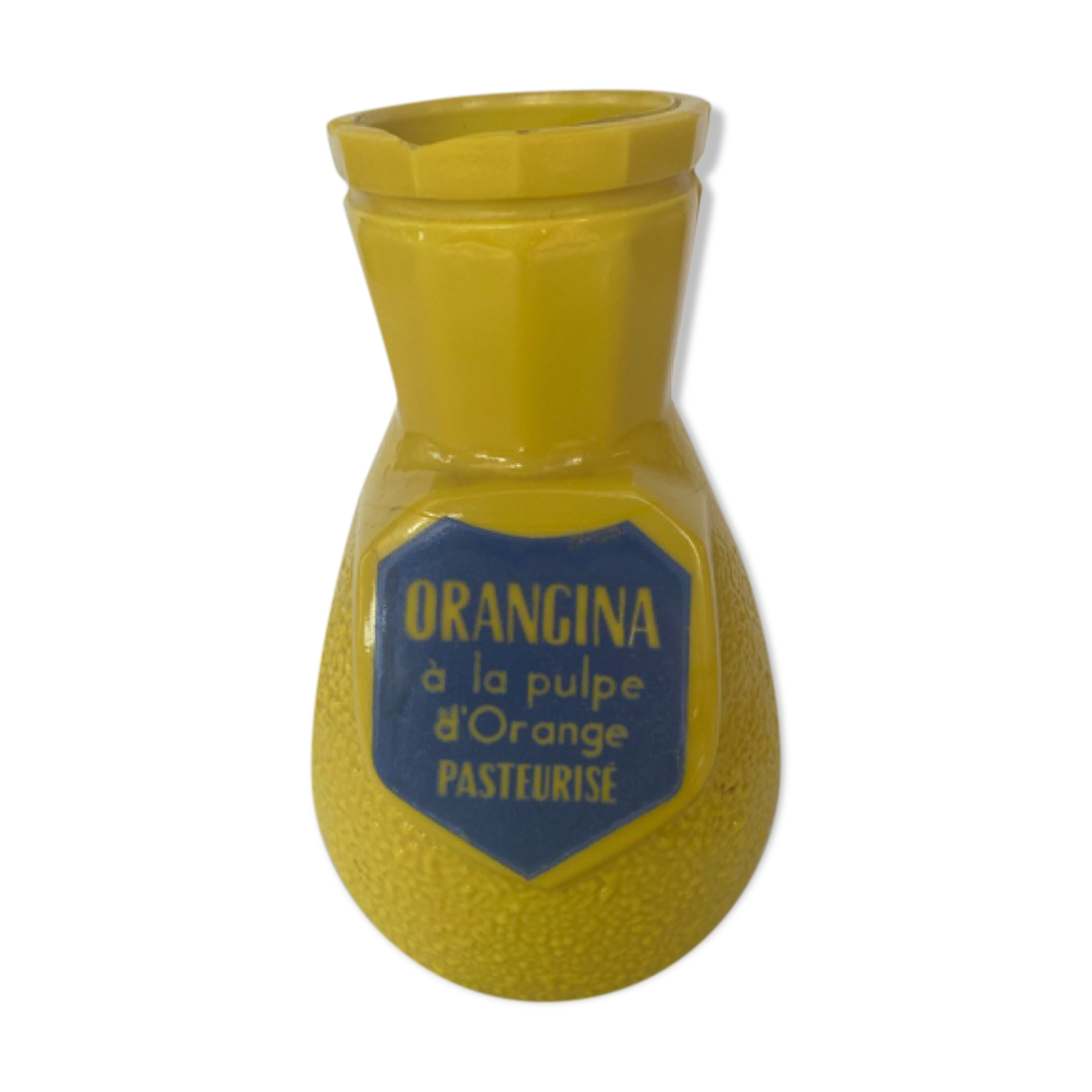 Bottle straw holder orangina