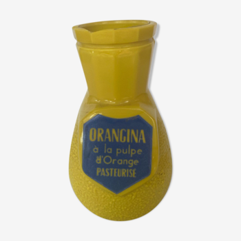 Bouteille porte pailles orangina