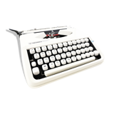 Typewriter hermes baby revised beige ribbon