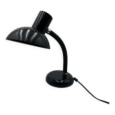 Lampe cocotte noire Veb Narva années 70