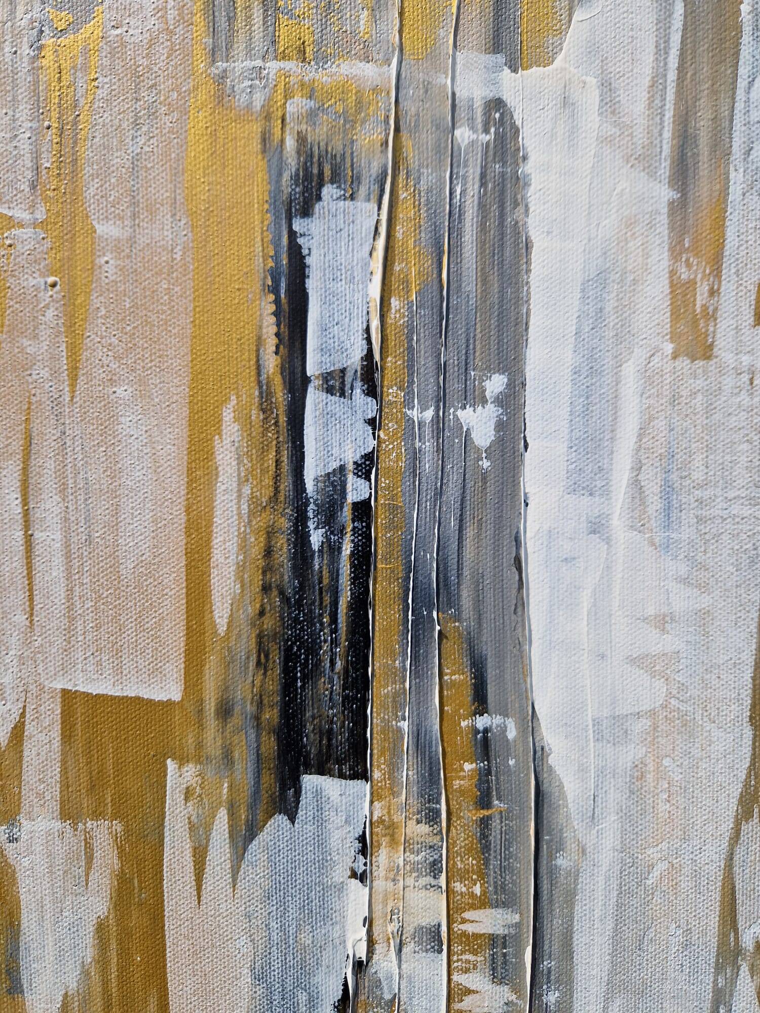 Abstract painting table