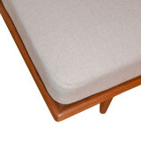 Méridienne en teck danois par Peter Hvidt & Orla Mølgaard-Nielsen pour France & Søn années 1960