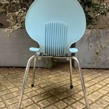 Trio of vintage Galvano Tecnica children's chairs