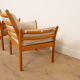 Ensemble de 2 fauteuils vintage | Illum Wikkelsø pour Silkeborg | Modèle Genius | Teck