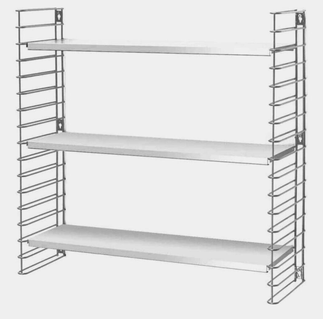 White Tomado shelf, 1960