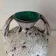 Vintage fat lava vase