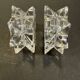 Pair of Saint-Louis cut crystal salt cellars