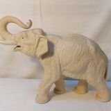 Large Art Deco ceramic white elephant from the 60s
