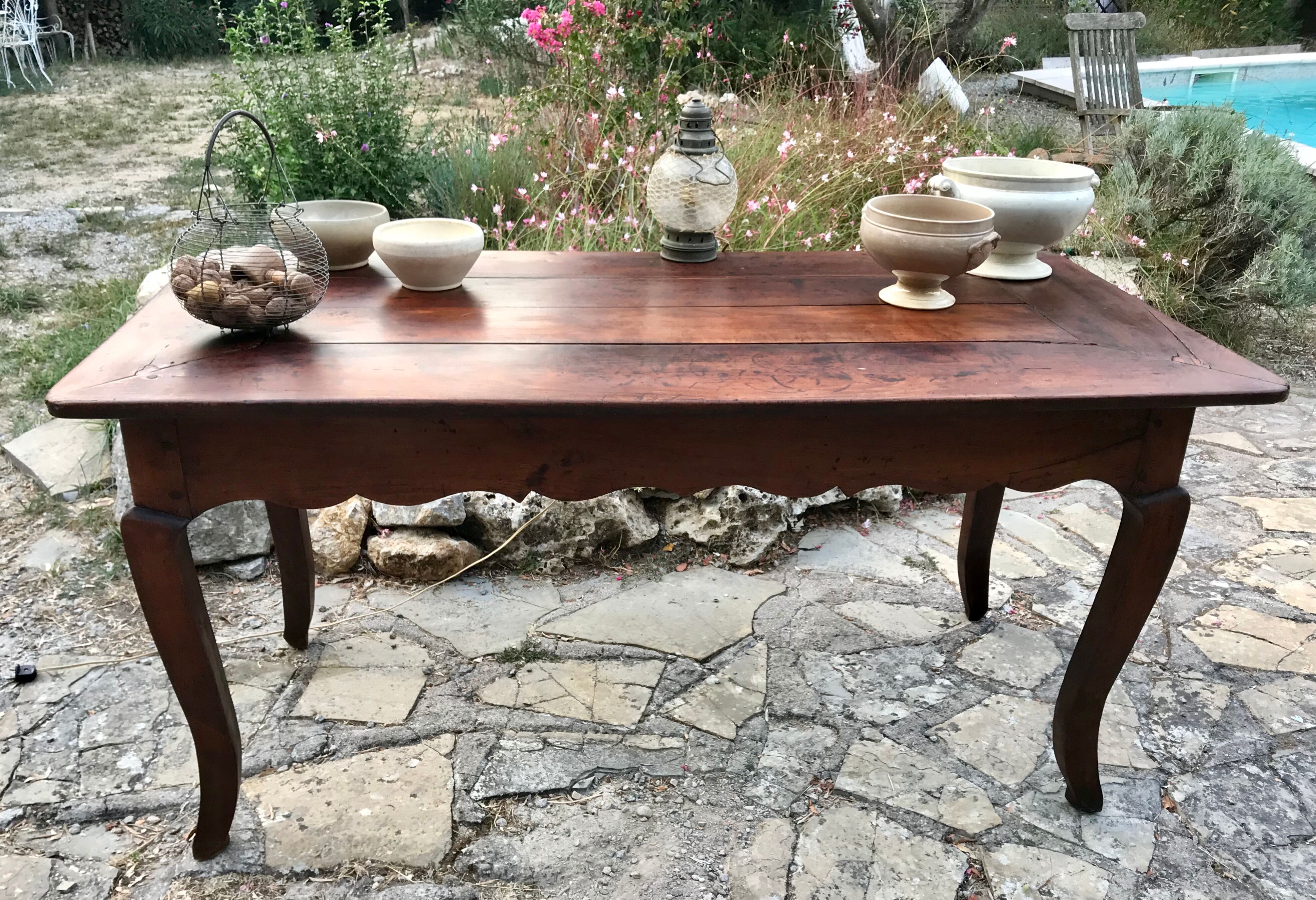 Old farm table