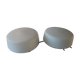 Set of 2 opaline ceiling lights from wila vintage