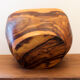 Saladier vintage en bois d'olivier Saint Paul