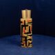 Aldo Tura Mod. 796D Parchment Thermos with Abstract Decoration, 1940