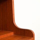 Scandinavian bookcase with pull-out desk