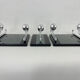 Set of 3 coat racks 1970
