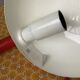 Design lamp space age red Bauhaus Style
