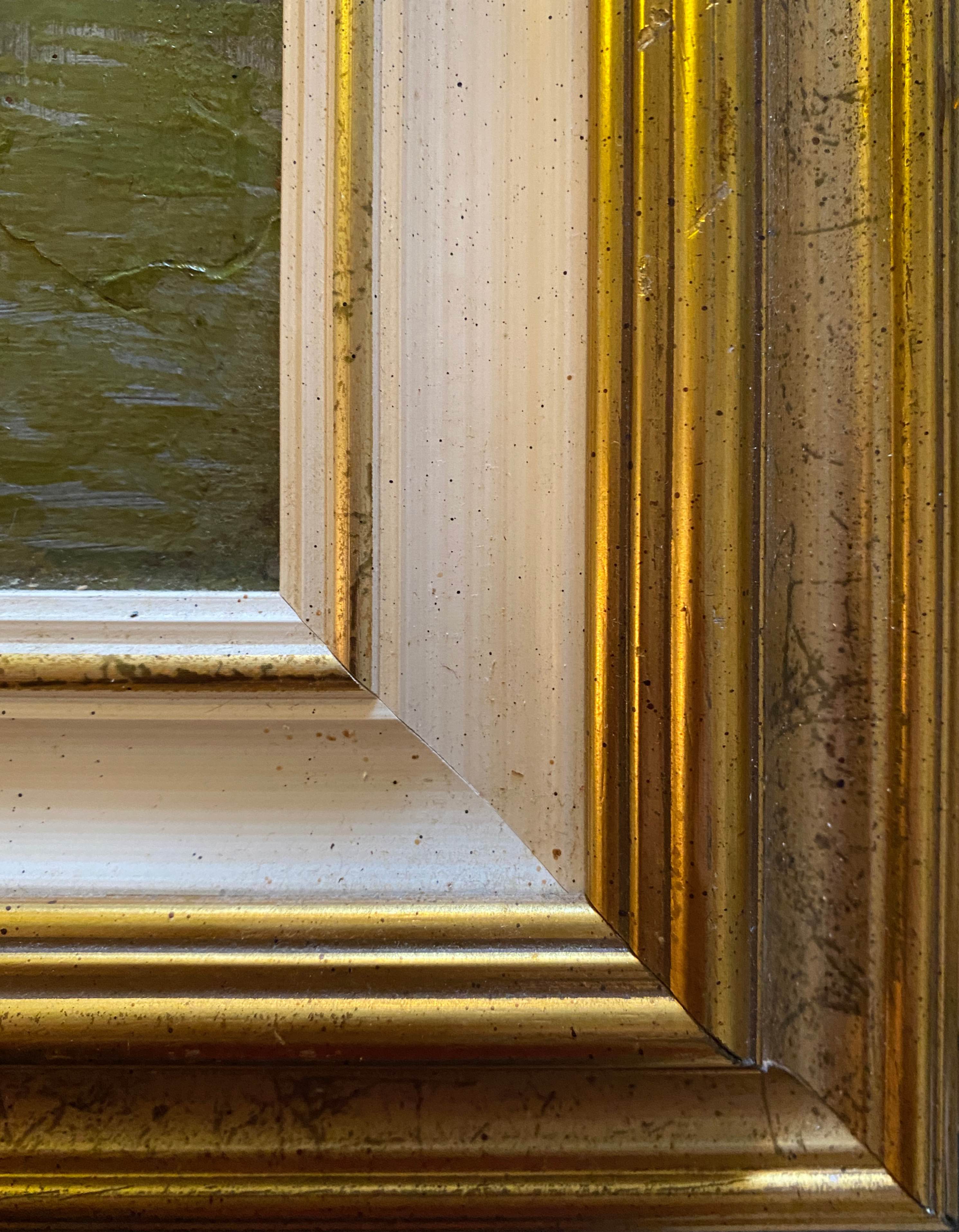 Table "Boat over the water" HST/P middle XXth and frame