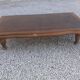 Solid wood coffee table with 4 legs