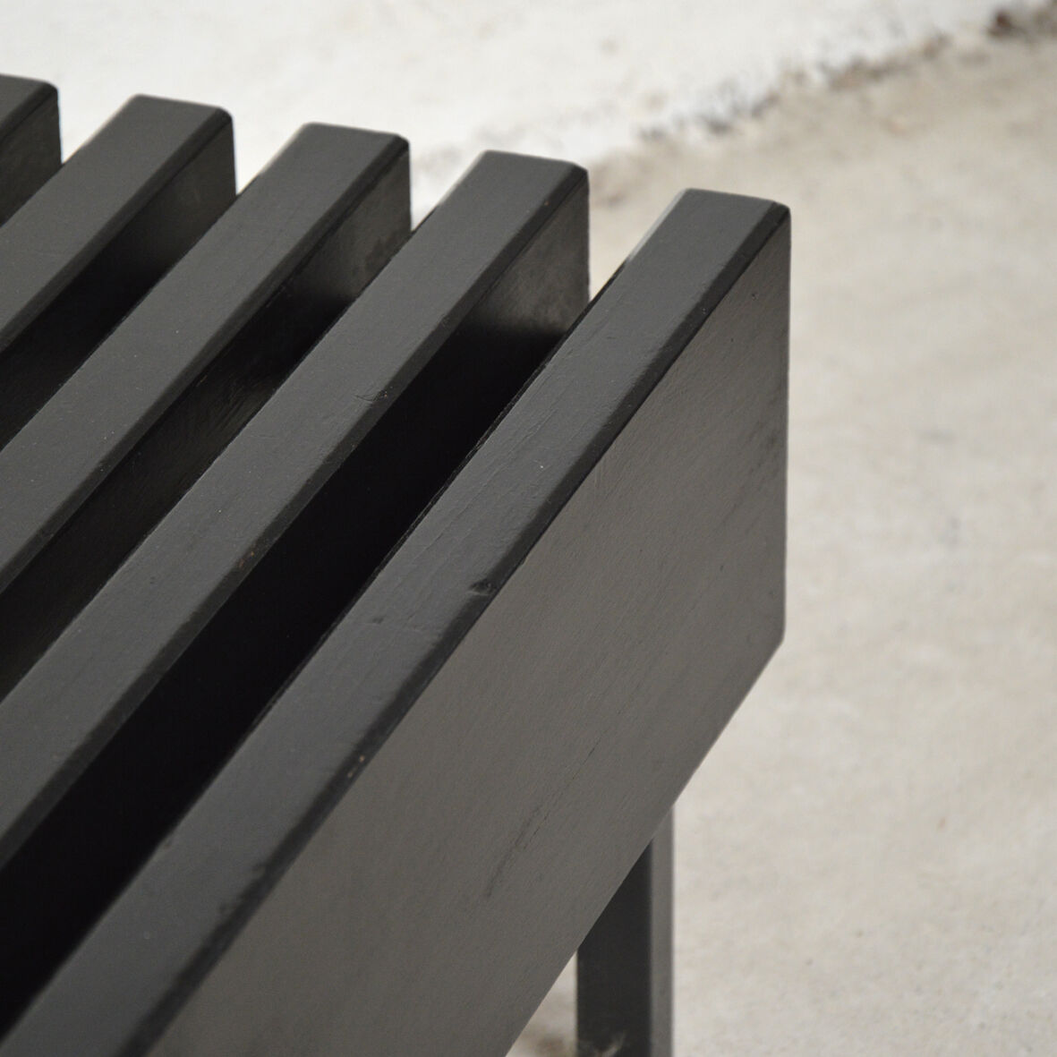 Scandinavian coffee table bench, 1960