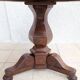 Empire side table in mahogany