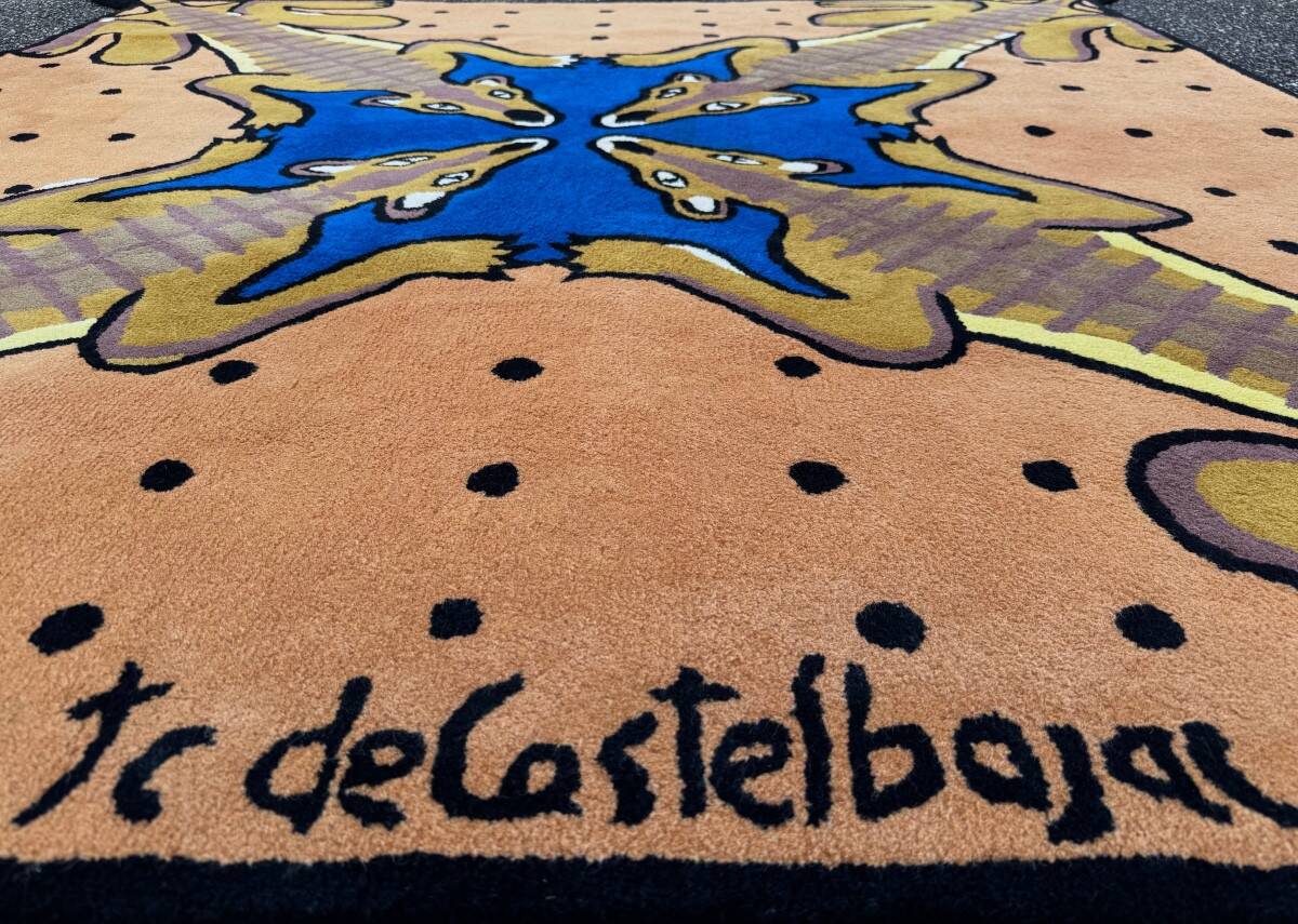 Desert Bar Rug by JC de Castelbajac 200x200 cm
