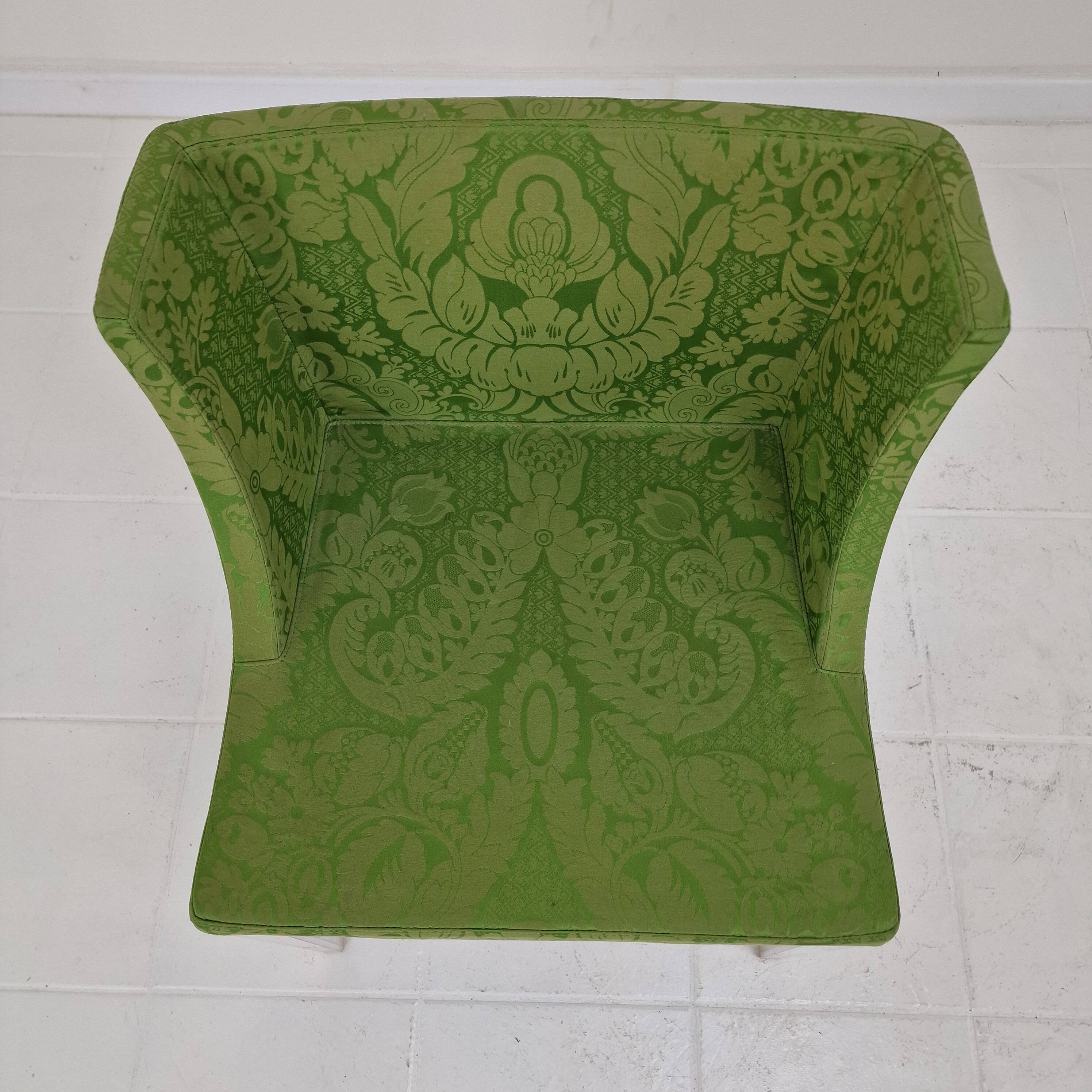 Kartell ‘Mademoiselle’ Chair in Damask Green by Philippe Starck Italy, 2000