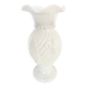 White opaline vase