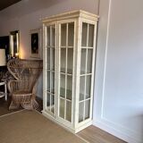 Vitrine en faux bambou Jonathan Adler