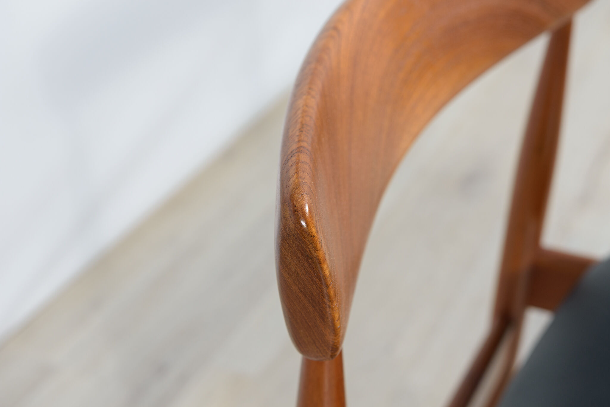 Mid-century teak dining chairs, 1960s, set of 4
