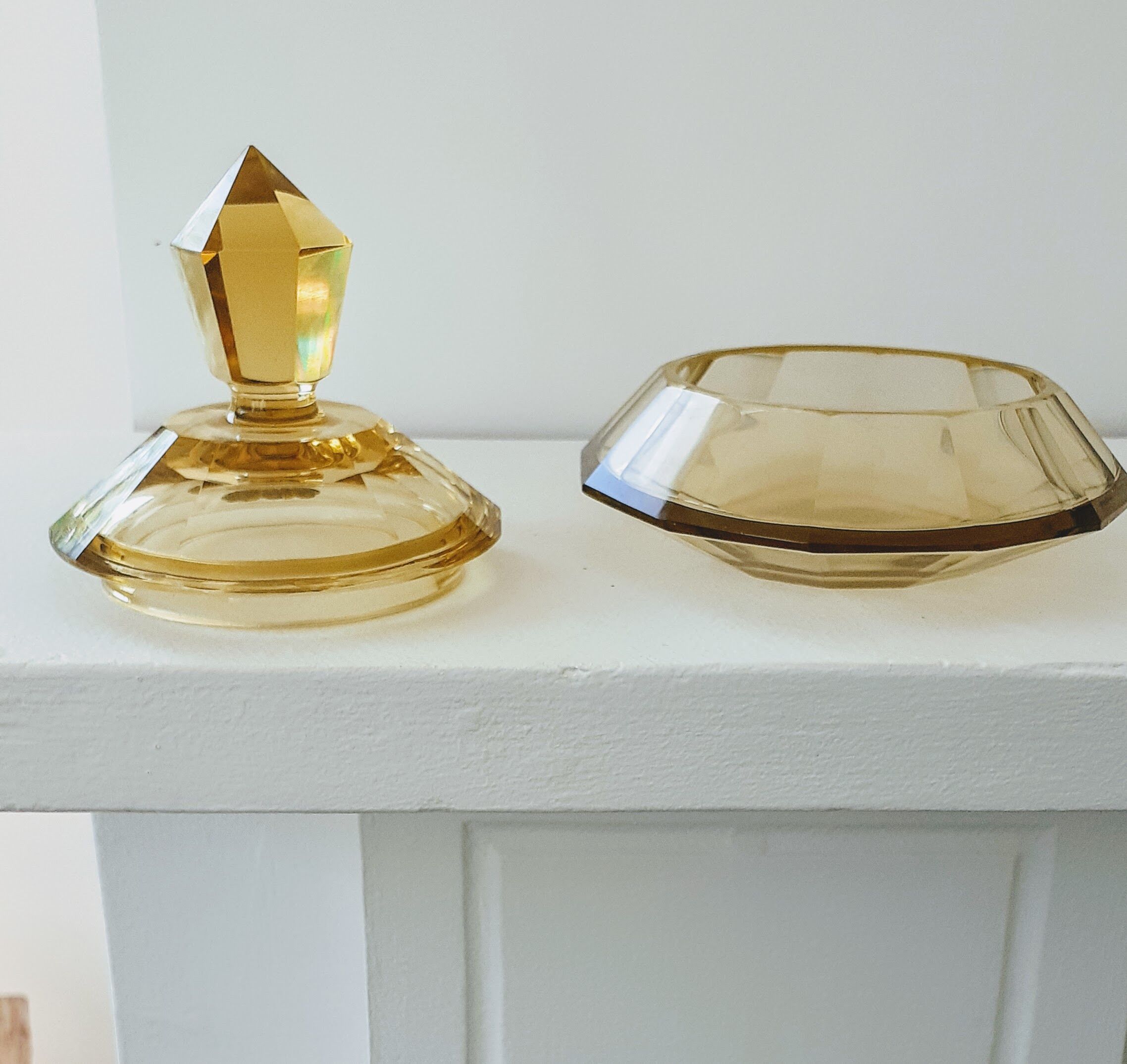 Ancient Bohemian crystal candy